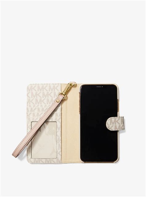 michael kors folio case iphone 11|Michael Kors wallet phone case.